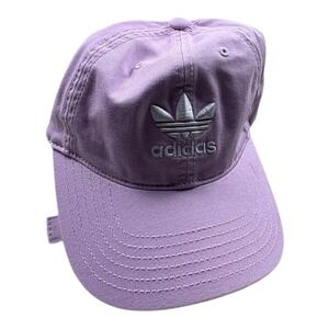 Adidas Originals Trefoil Strapback‎ Hat Purple Lavender Adjustable